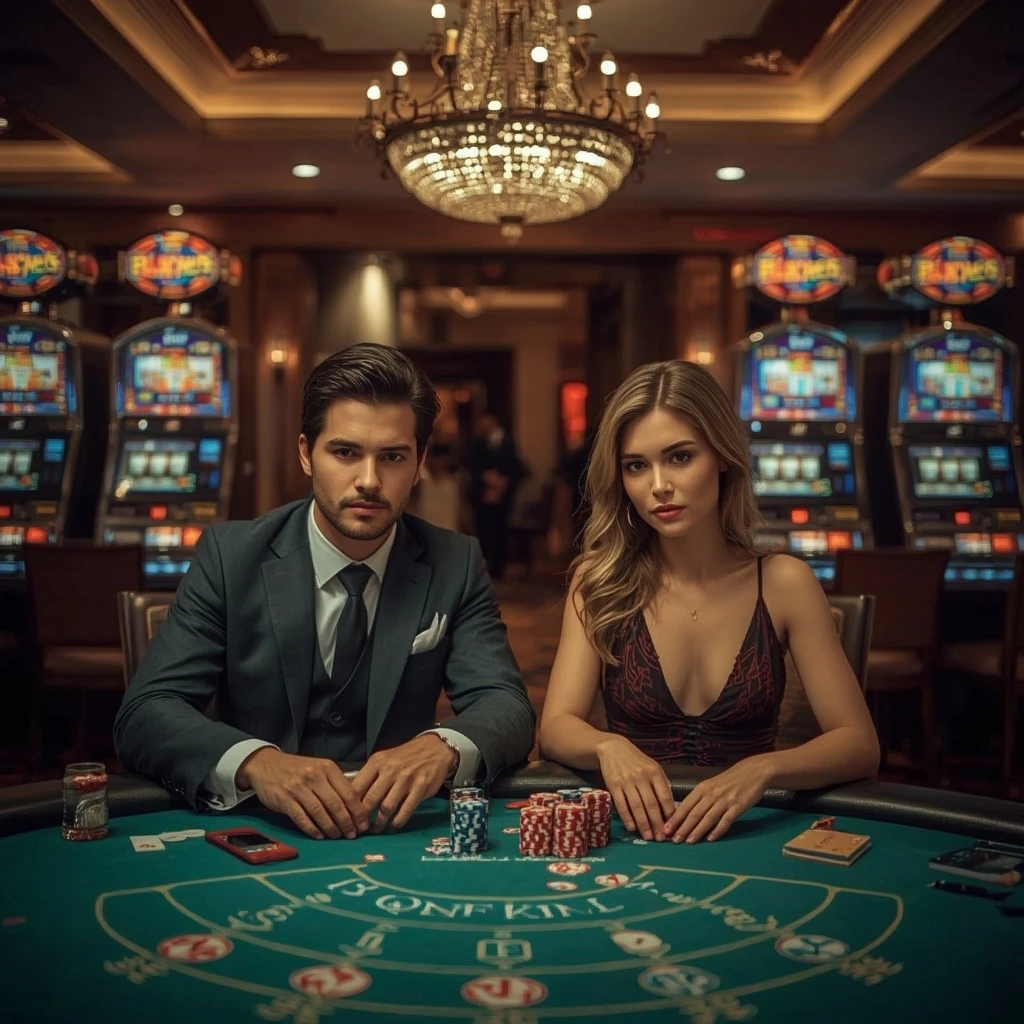 Due giocatori di poker in IL10BET CASINO